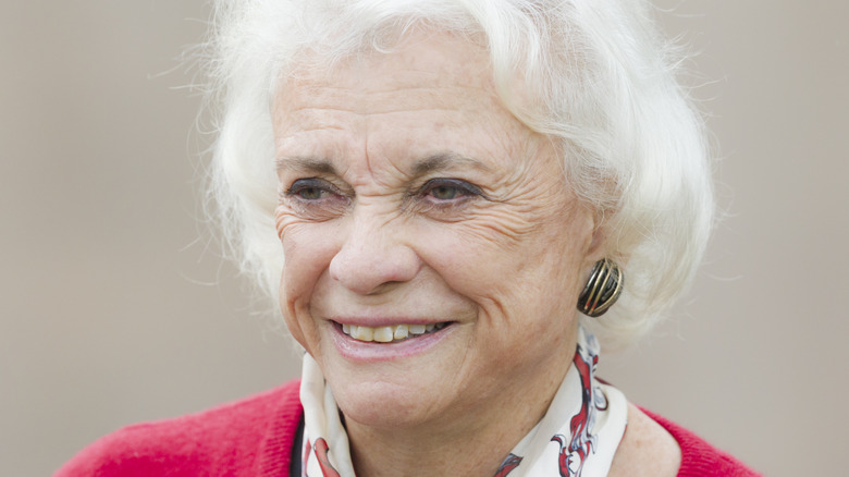 Sandra Day O'Connor smiling 