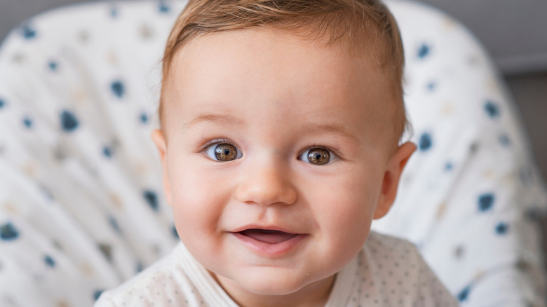 cute smiling baby