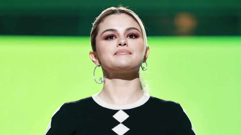 Selena Gomez at the Vax Live event