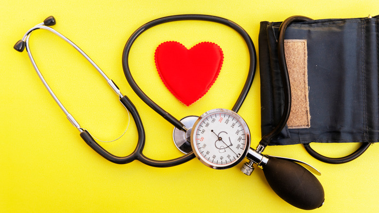 heart and stethoscope