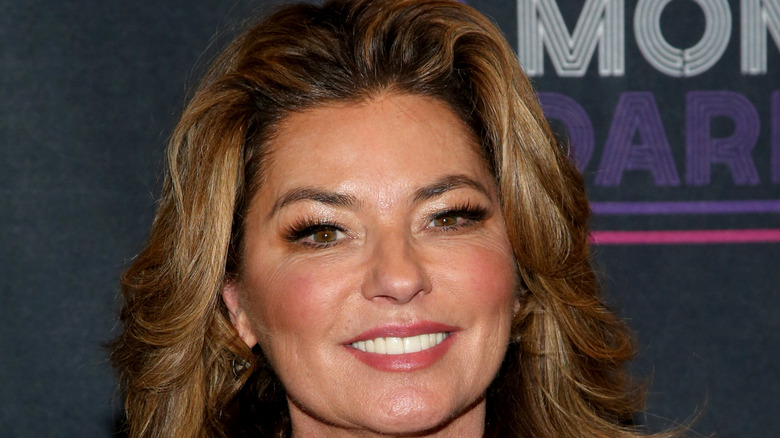 Close up of Shania Twain