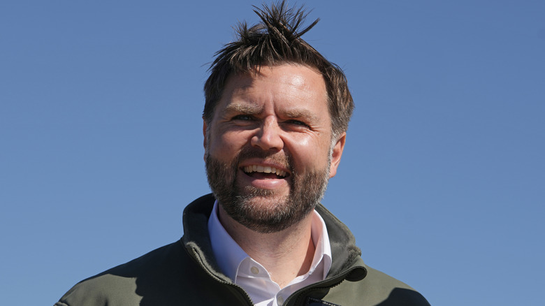 JD Vance smiling
