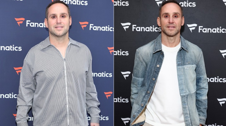 Michael Rubin before and after weight loss with GLP-1