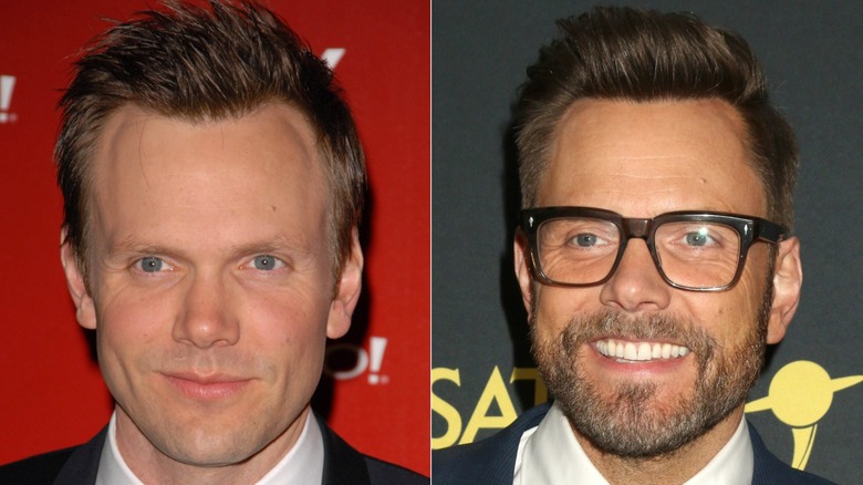 Joel McHale before and after four hair transplants