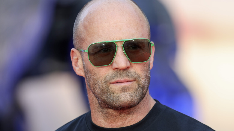 Jason Statham posing
