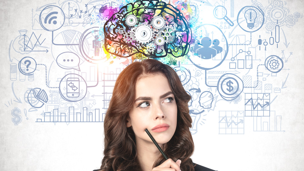 Woman thinking