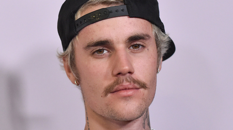 Justin Bieber posing