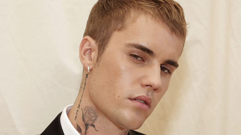 Justin Bieber posing