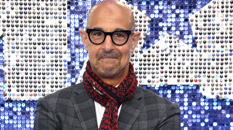 Stanley Tucci smiling, 2019