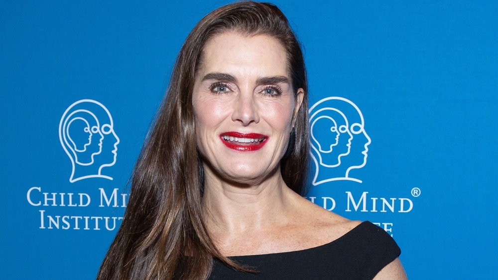 Brooke Shields smiling