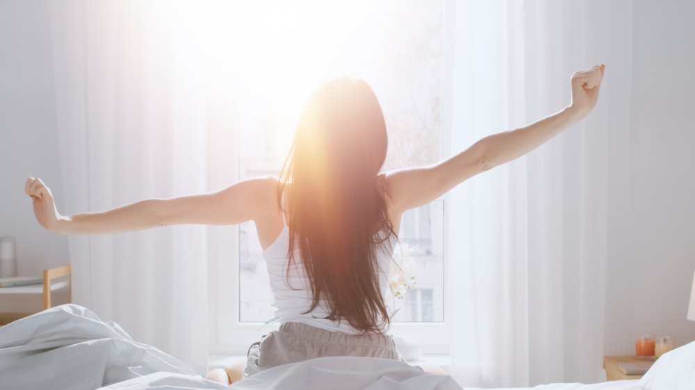 Waking up refereshed