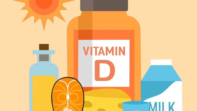 cartoon sources of vitamin D