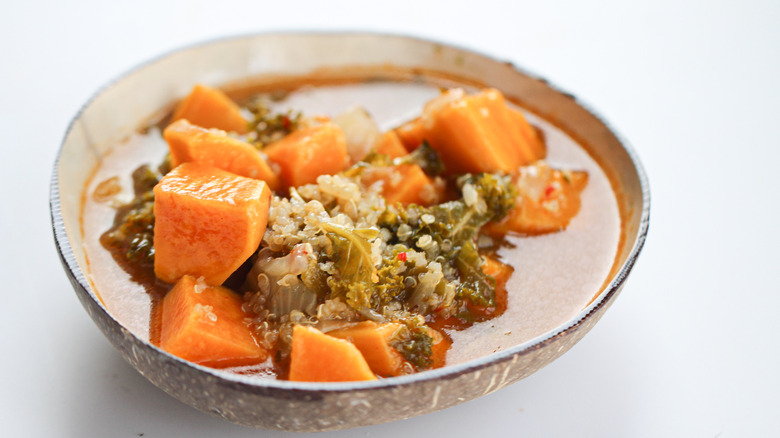 sweet potato kale soup