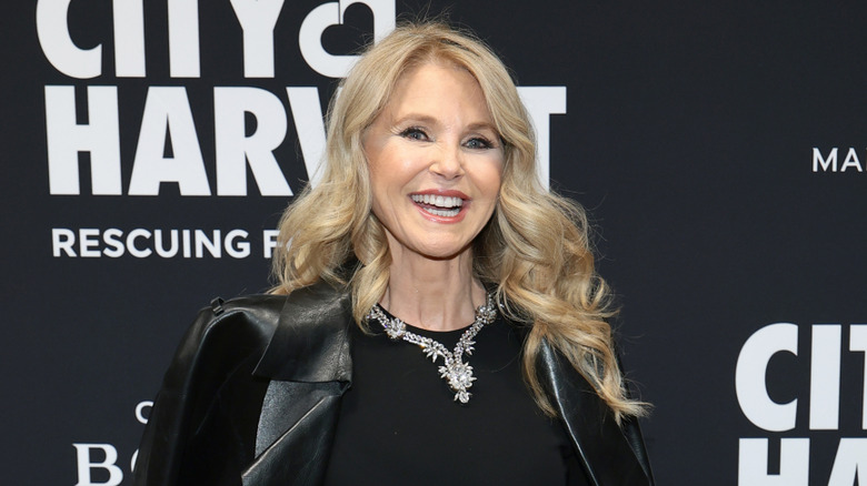 Christie Brinkley smiling