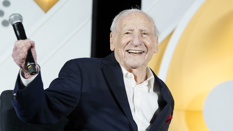 Mel Brooks smiling