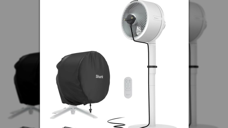 Photo of the Shark FlexBreeze Cordless Fan with Misting Attachment