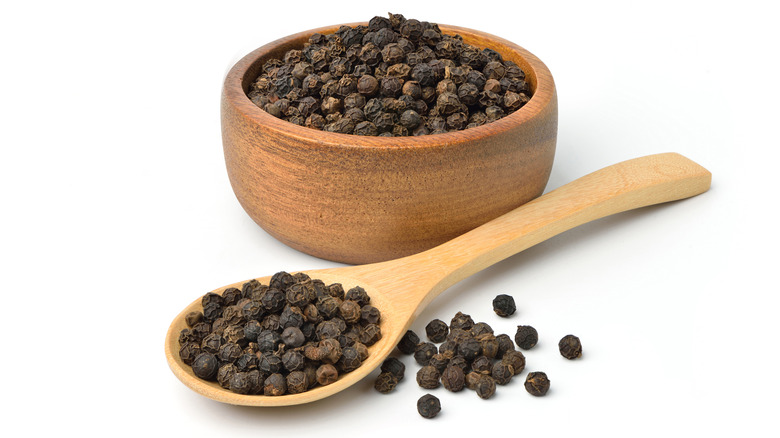 black pepper and turmeric