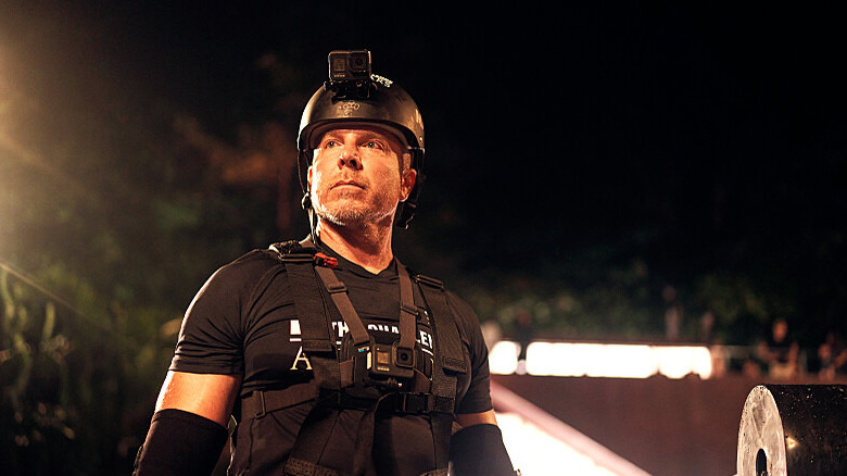 Mark Long wearing body cameras
