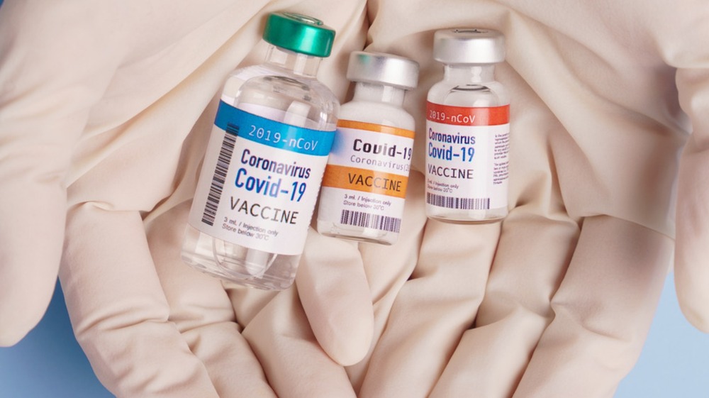 vials of COVID-19 vaccines