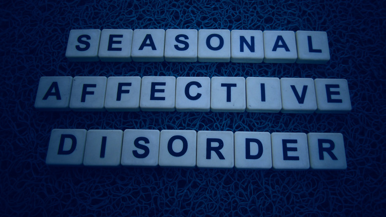 Tiles spelling seasonal affective disorder