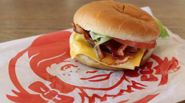 Wendy's sandwich