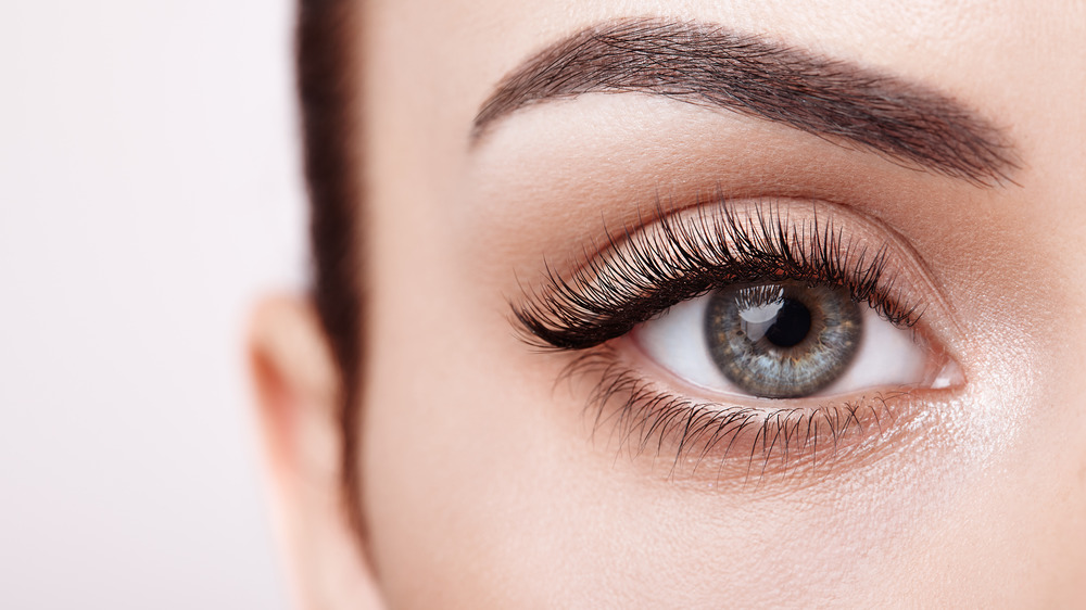 Close up of woman's eye