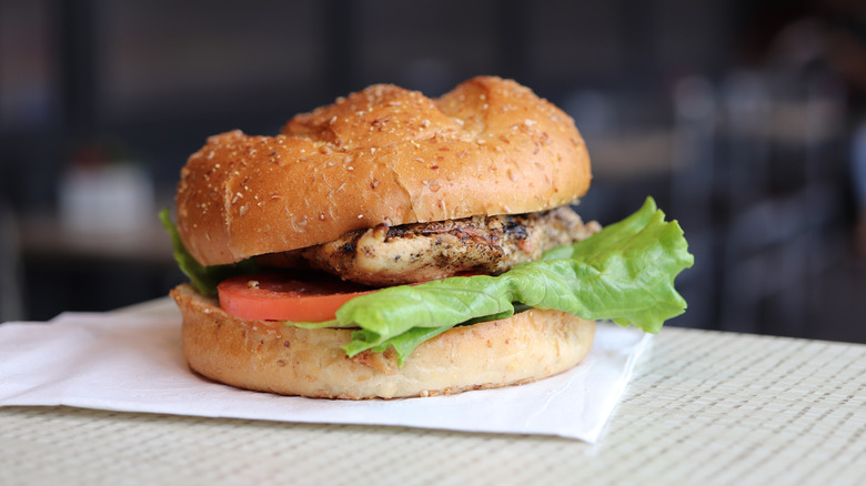grilled chicken sandwich