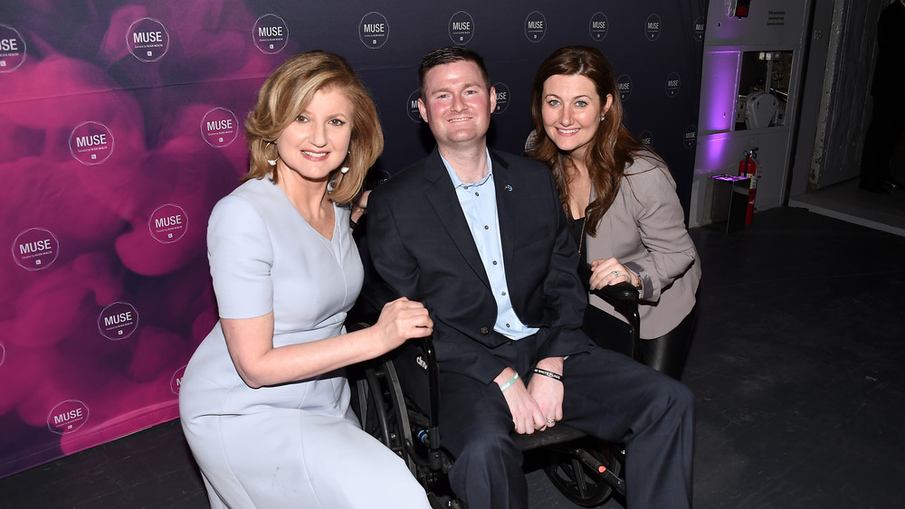 Ariana Huffington, Pat Quinn, and Anne Quinn attend the Klick Health MUSE NYC event