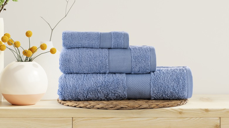 Stack of towels