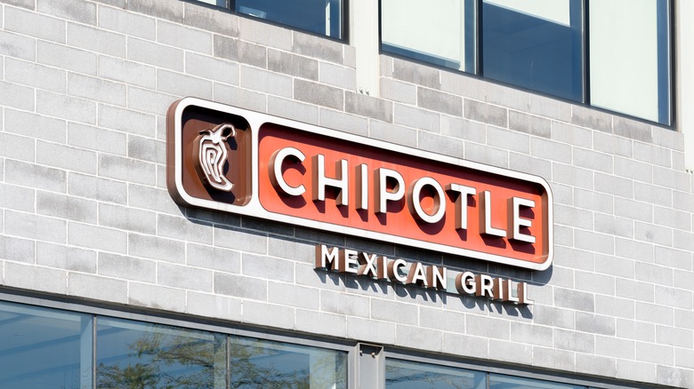 Chipotle sign