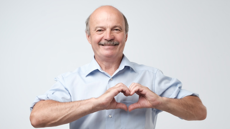 a smiling older man