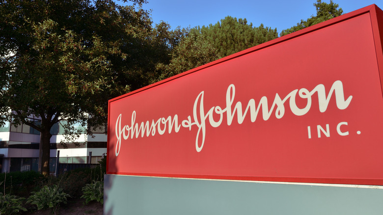 Johnson & Johnson sign