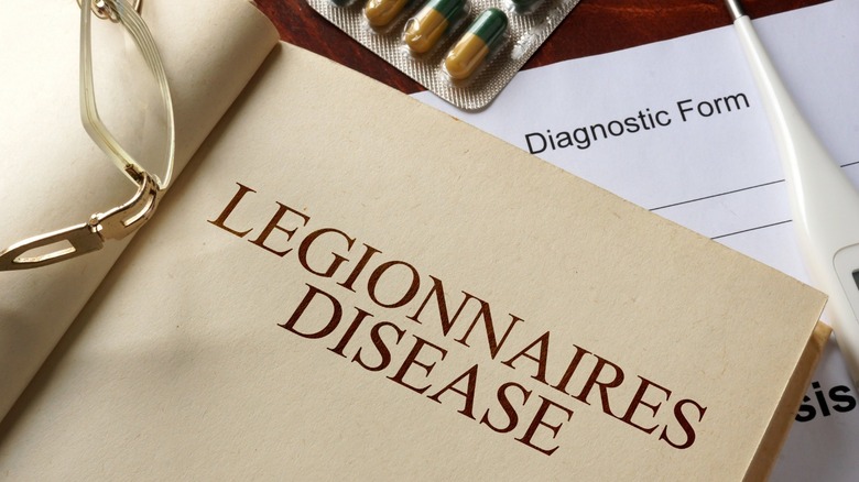 Legionnaires' disease concept