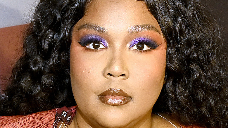 close up of Lizzo 