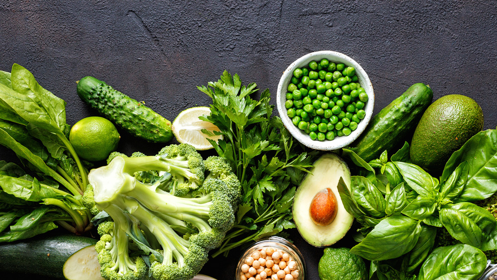green vegetables