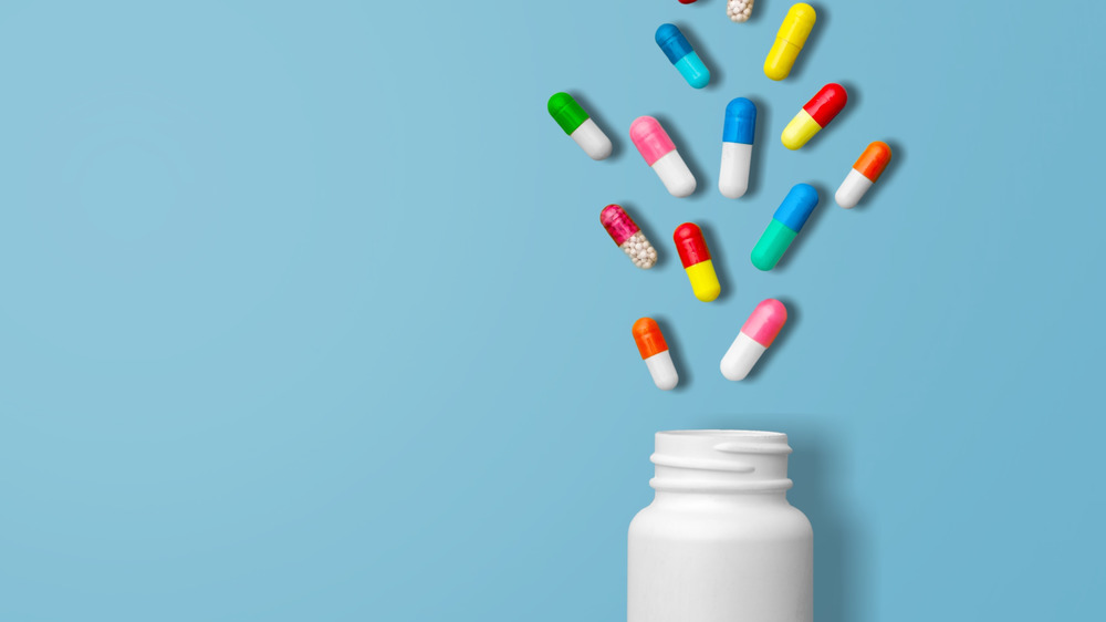 bottle of pills