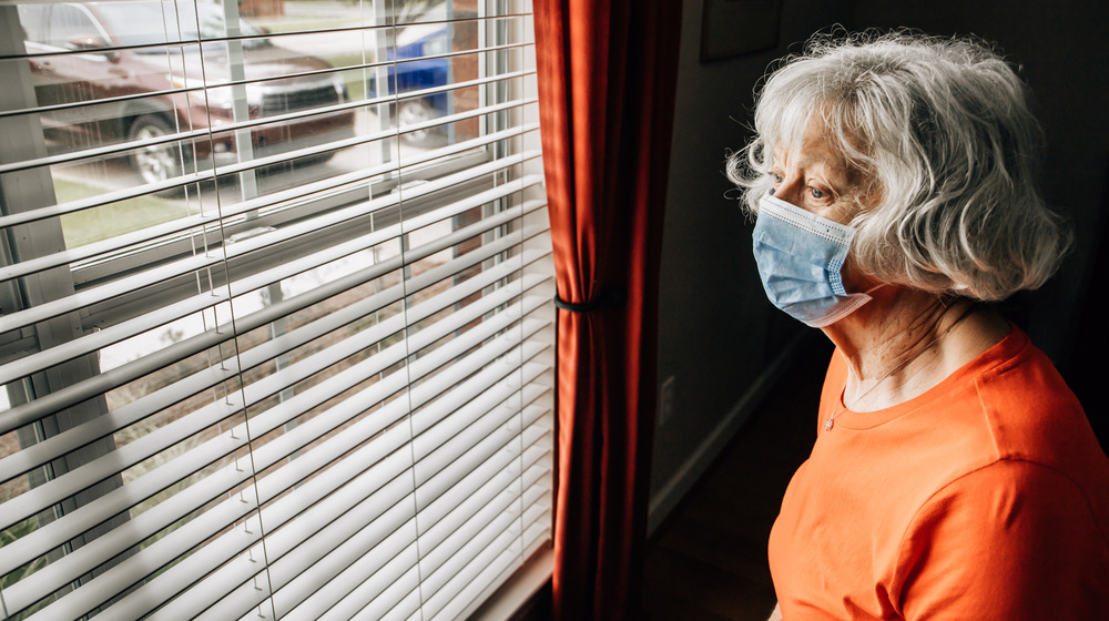 Elderly Woman, COVID-19