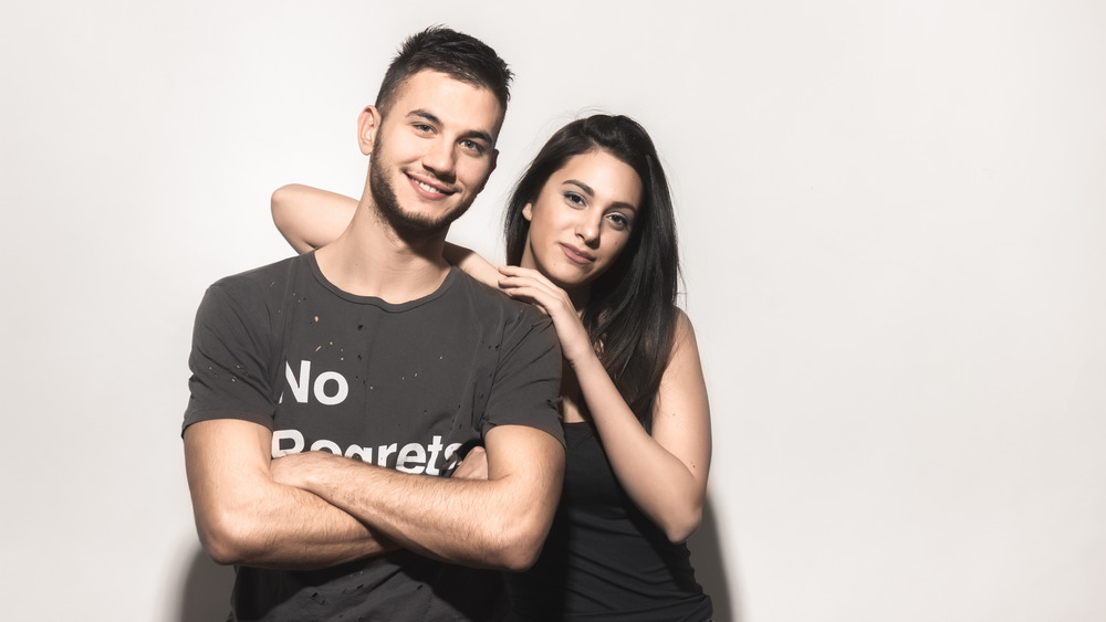 couple with similar features