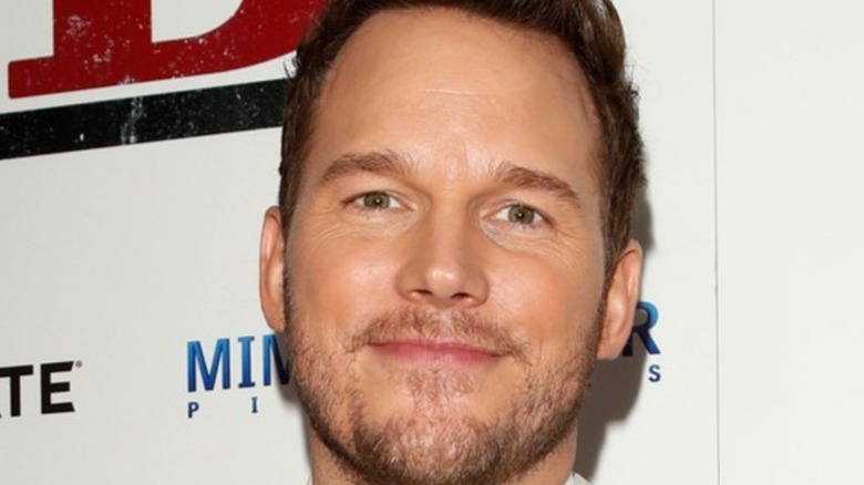 Chris Pratt smiling at event