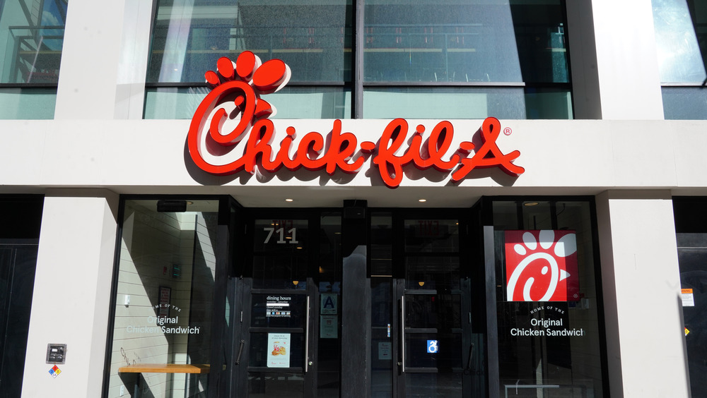 Chick-fil-A sign