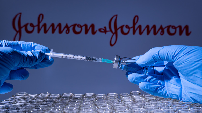 Johnson & Johnson needle and vials