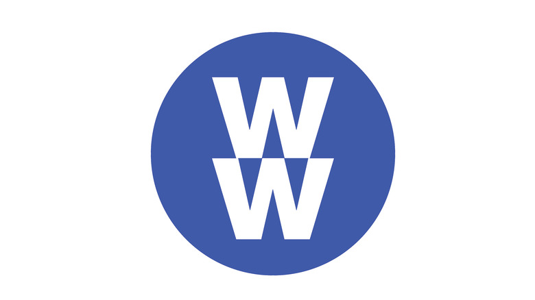 The Weight Watchers logo in the same shade as their blue plan documentation