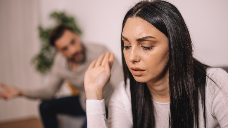 Couple having an argument