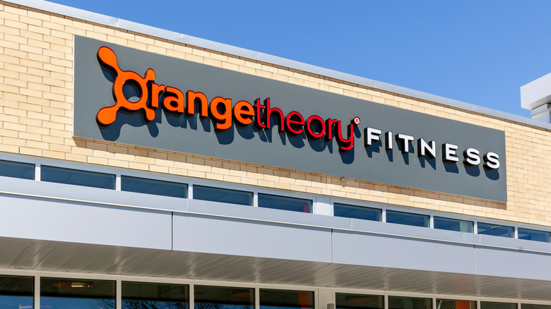 Outside shot of an Orangetheory studio 