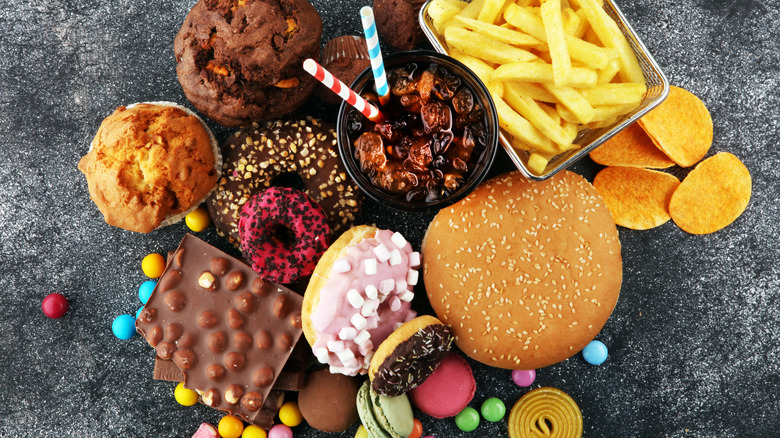 unhealthy foods