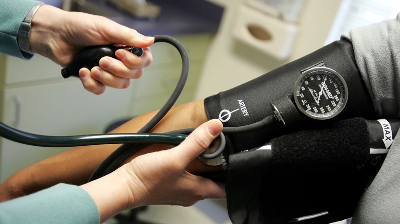 Blood pressure test