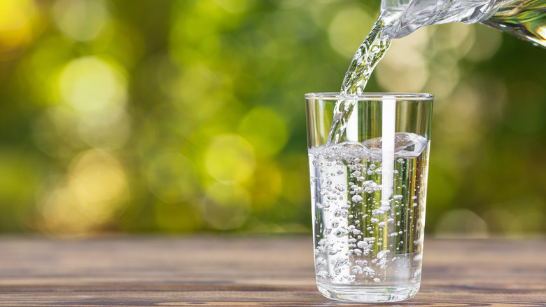 cup of water
