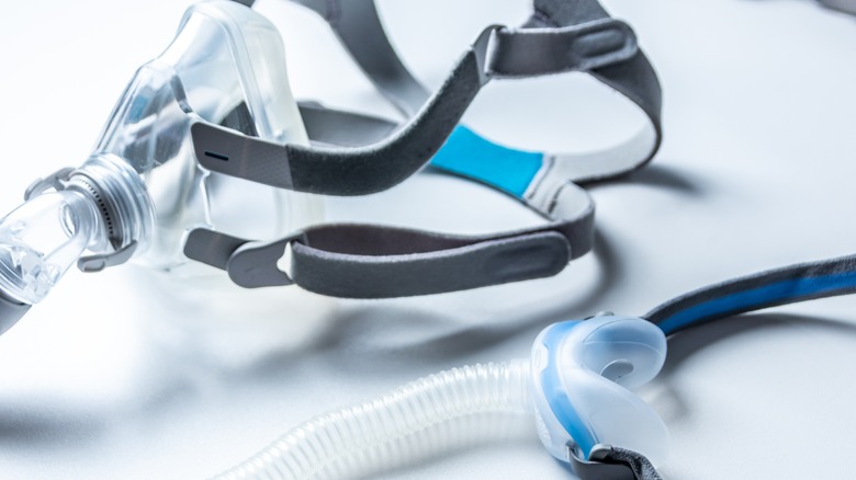 CPAP machine pieces