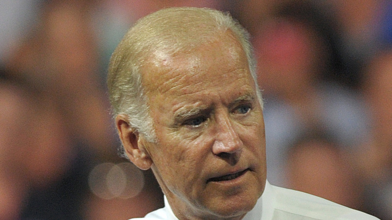 Close-up of President Joe Biden 