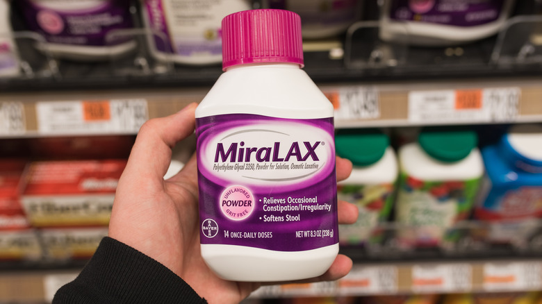 Miralax bottle 